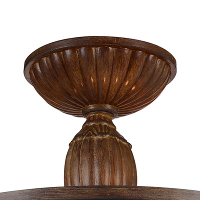 Nicole Brushed Flush Mount Drum Light