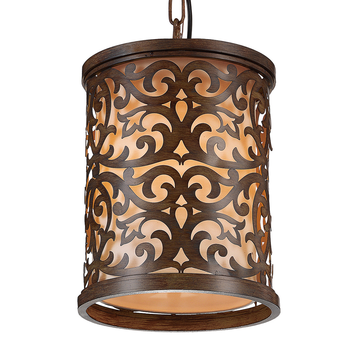 Nicole Brushed Mini Pendant Drum Light