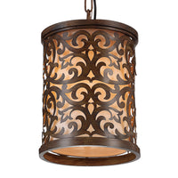 Nicole Brushed Mini Pendant Drum Light