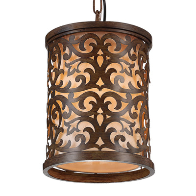 Nicole Brushed Mini Pendant Drum Light