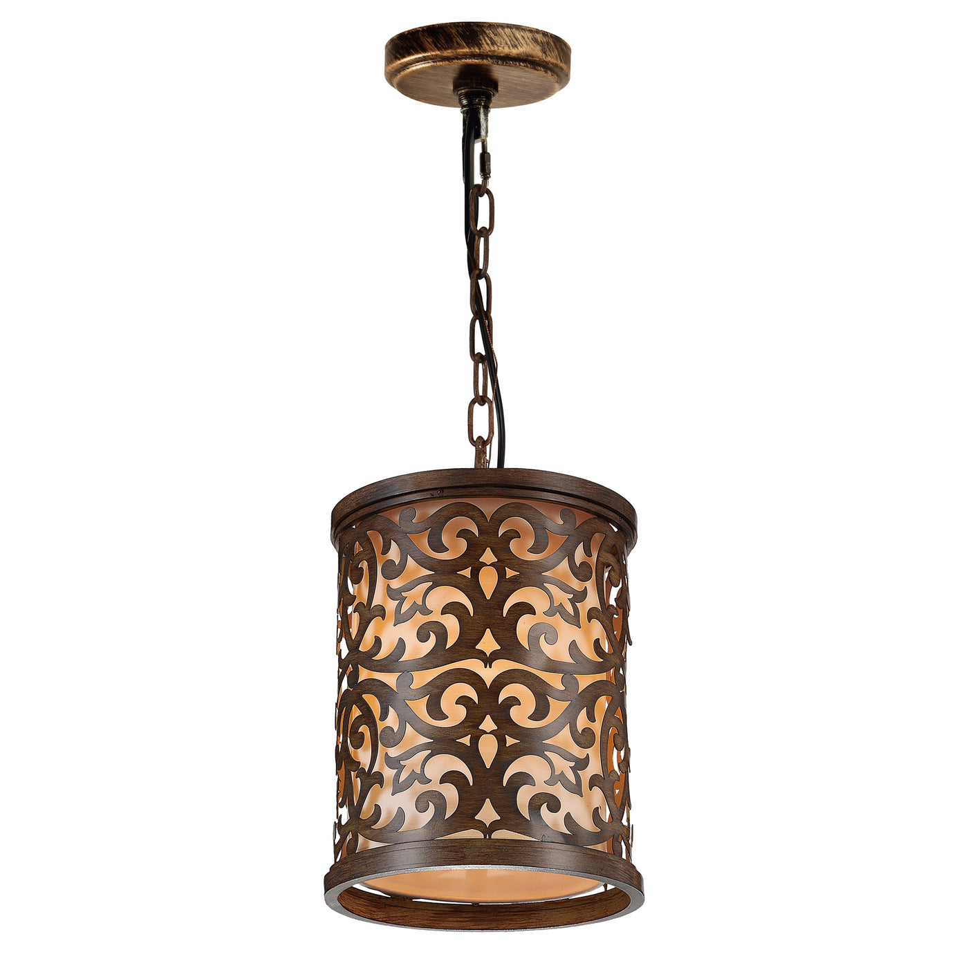 Nicole Brushed Mini Pendant Drum Light
