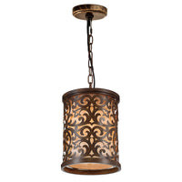 Nicole Brushed Mini Pendant Drum Light
