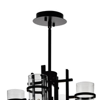 Sierra Chandeliers 12 Black Finish