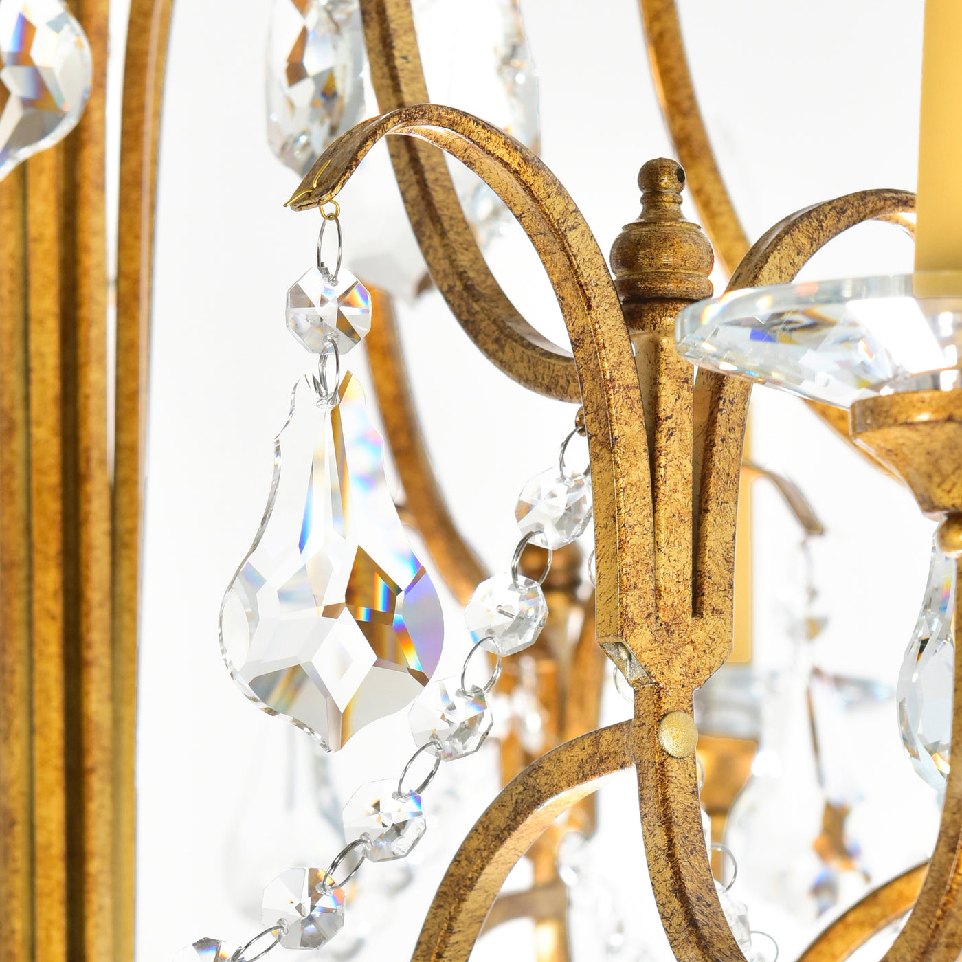 Electra Chandeliers 6 Light Oxidized Bronze