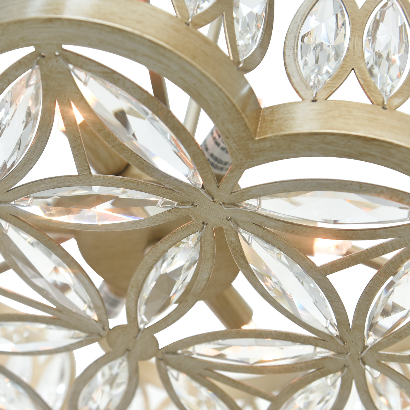 Nova Chandeliers 6 Light Champagne Finish