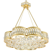 Nova Chandeliers Champagne 8 Lights
