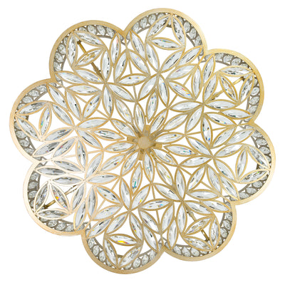 Nova Chandeliers Champagne 8 Lights