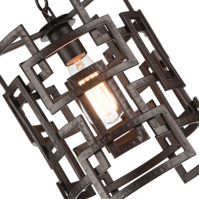 Litani 1 Light Brown Mini Pendant