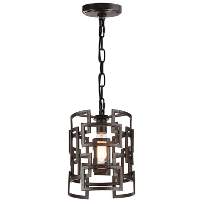Litani 1 Light Brown Mini Pendant
