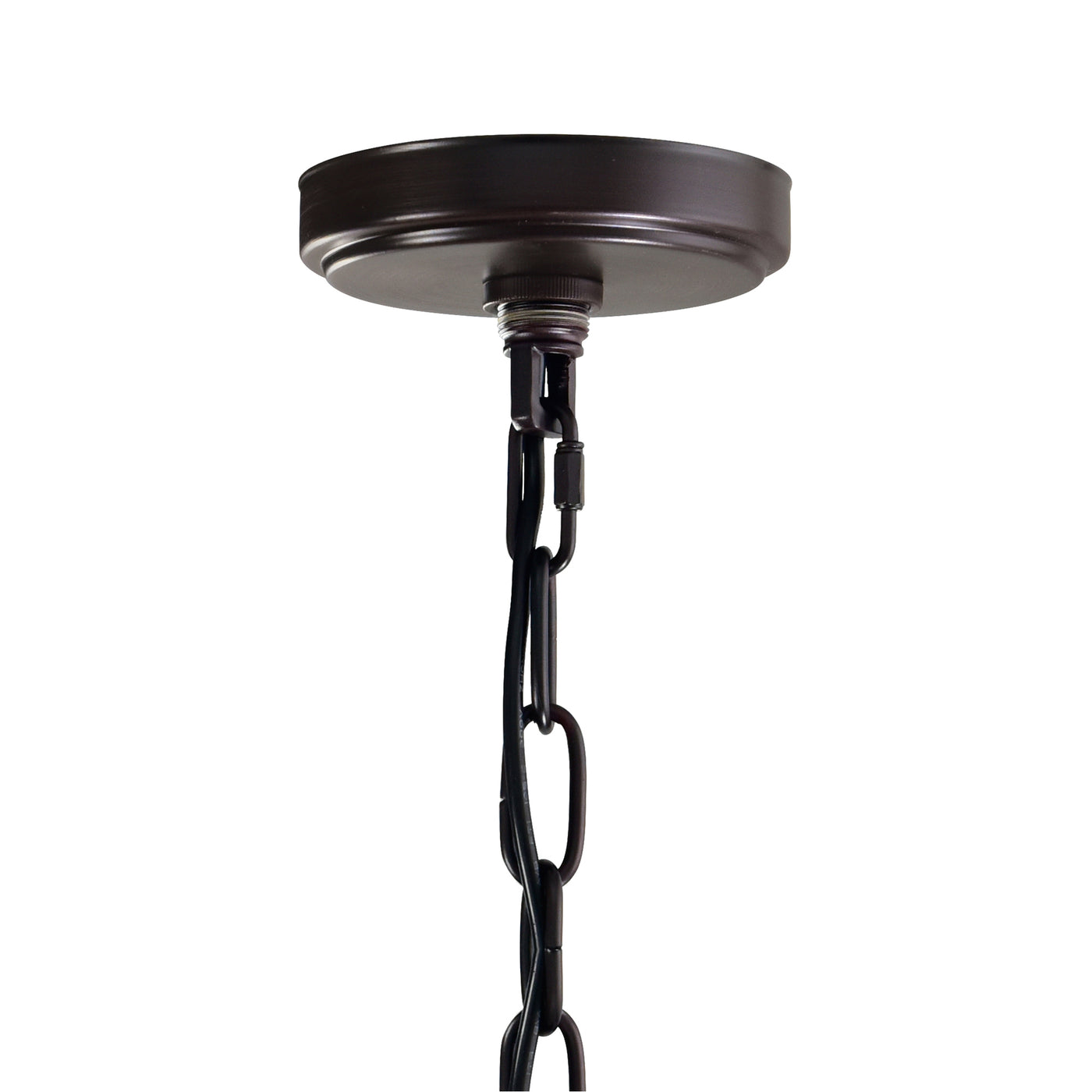 Litani 4 Light Brown Chandelier Down Chandelier