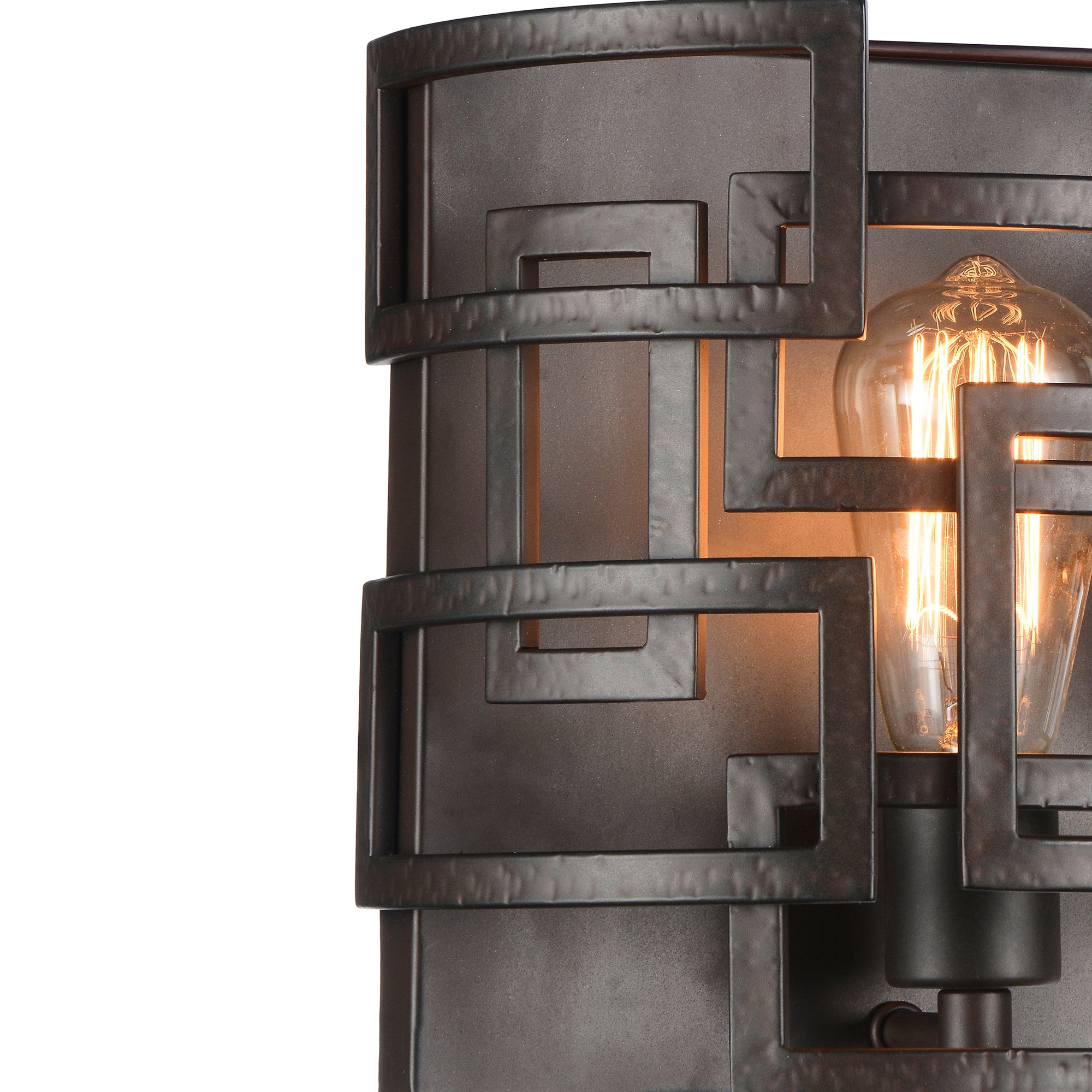 Litani 1 Light Brown Wall Sconce