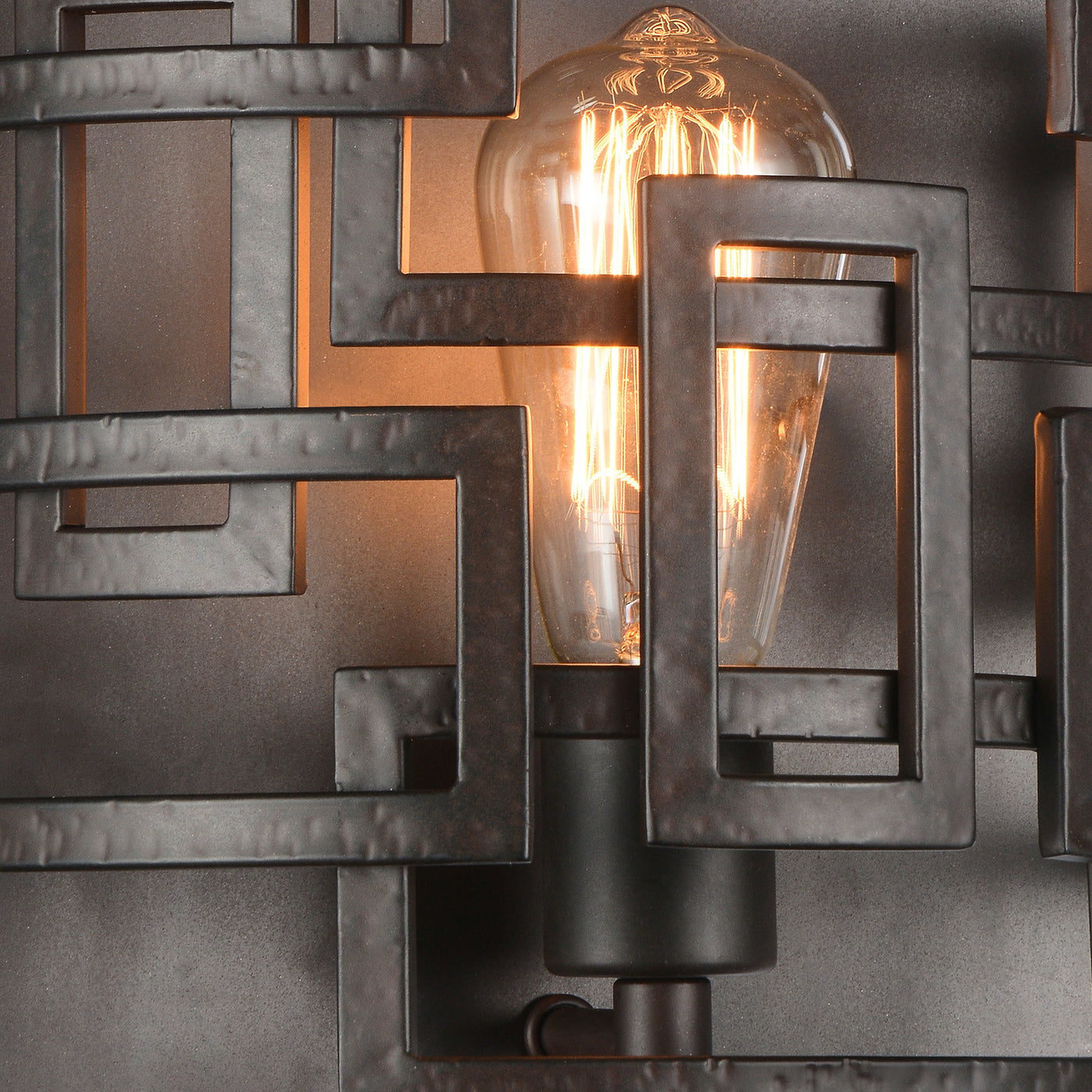 Litani 1 Light Brown Wall Sconce