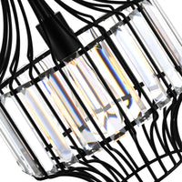 Alethia 1 Light Black Pendant