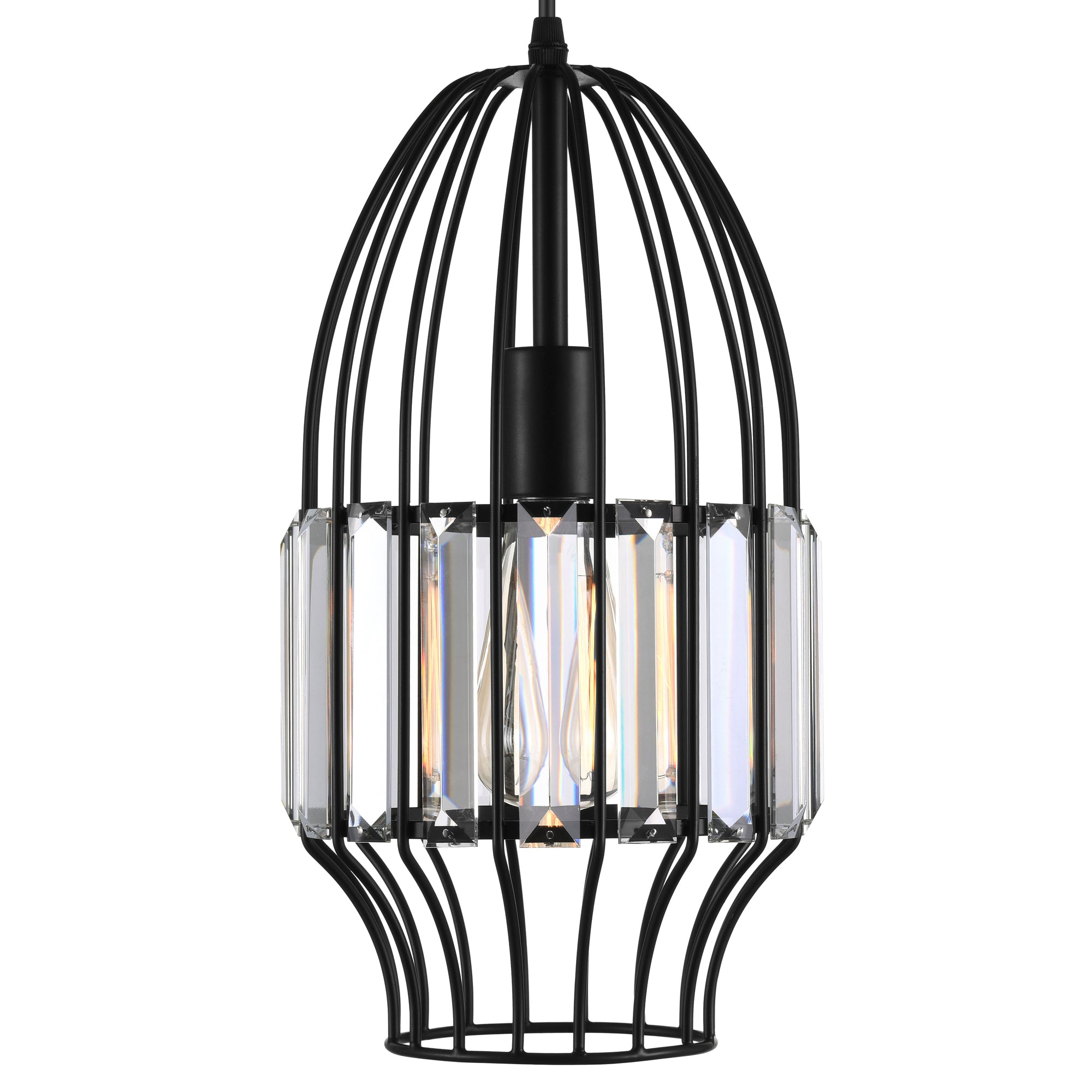 Alethia 1 Light Black Pendant Mini Light