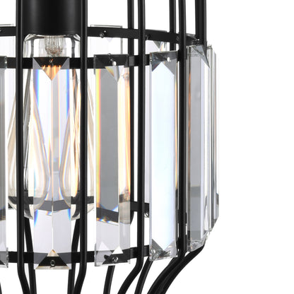 Alethia 1 Light Black Pendant Mini Light