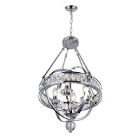 Arkansas 4 Light Chrome Chandelier