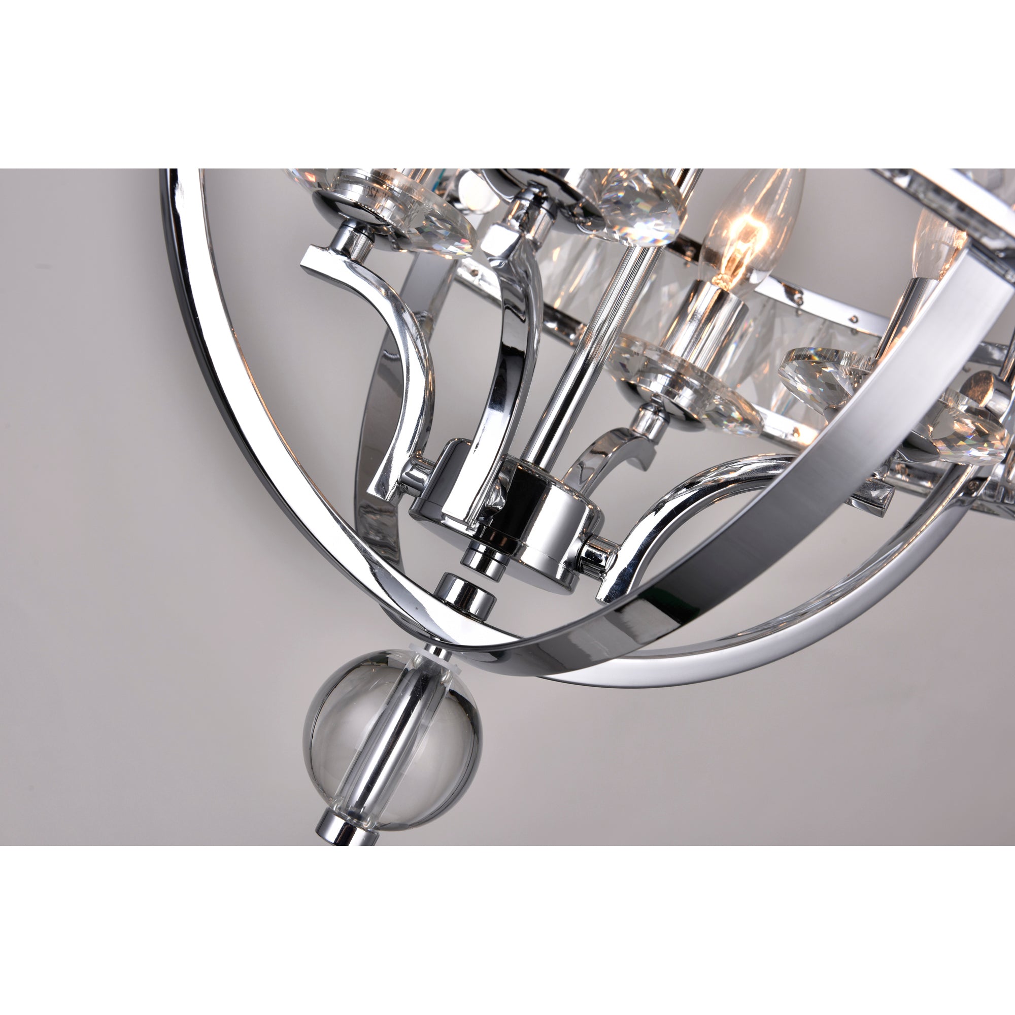 Arkansas 4 Light Chrome Chandelier
