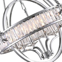 Arkansas Chandeliers 4 Light Chrome Finish