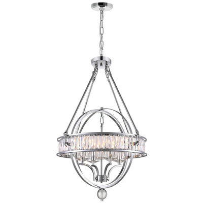 Arkansas Chandeliers 4 Light Chrome Finish