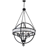 Arkansas Chandeliers 6 Light Black Frame