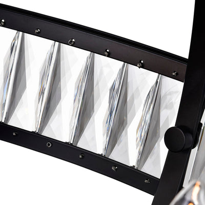 Arkansas Chandeliers 6 Light Black Frame