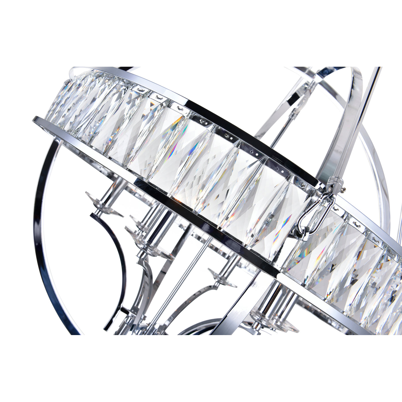Arkansas Chandelier Chrome 6 Lights