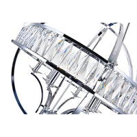 Arkansas Chandelier Chrome 6 Lights