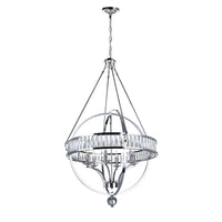 Arkansas Chandelier Chrome 6 Lights