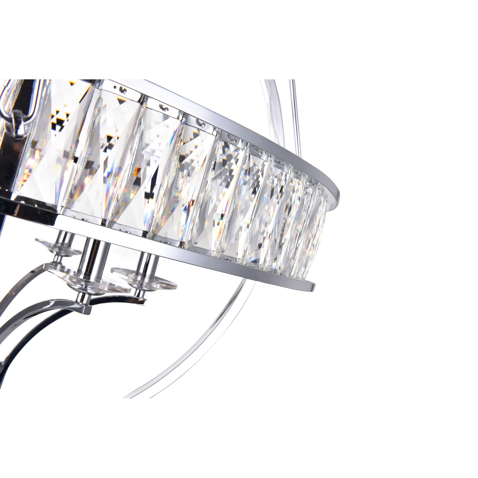 Arkansas Chandelier Chrome 6 Lights