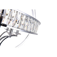 Arkansas Chandelier Chrome 6 Lights