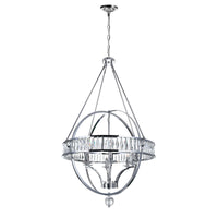 Arkansas Chandelier Chrome 6 Lights