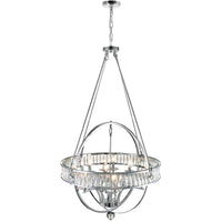 Arkansas Chandelier 12 Light Chrome
