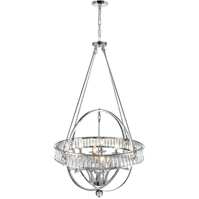 Arkansas Chandelier 12 Light Chrome