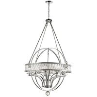 Arkansas Chandelier 12 Light Chrome