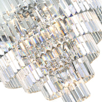 Weiss Chandeliers 15 Light Chrome Crystal
