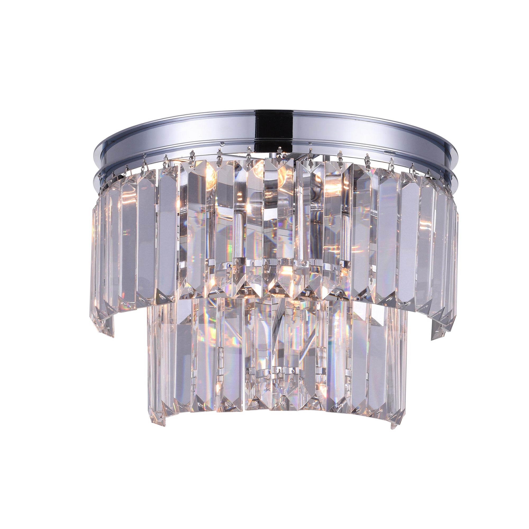 Weiss 4 Light Chrome Wall Sconce