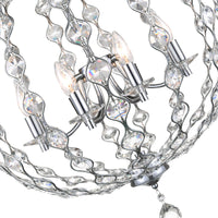 Esia 8 Light Chrome Chandelier