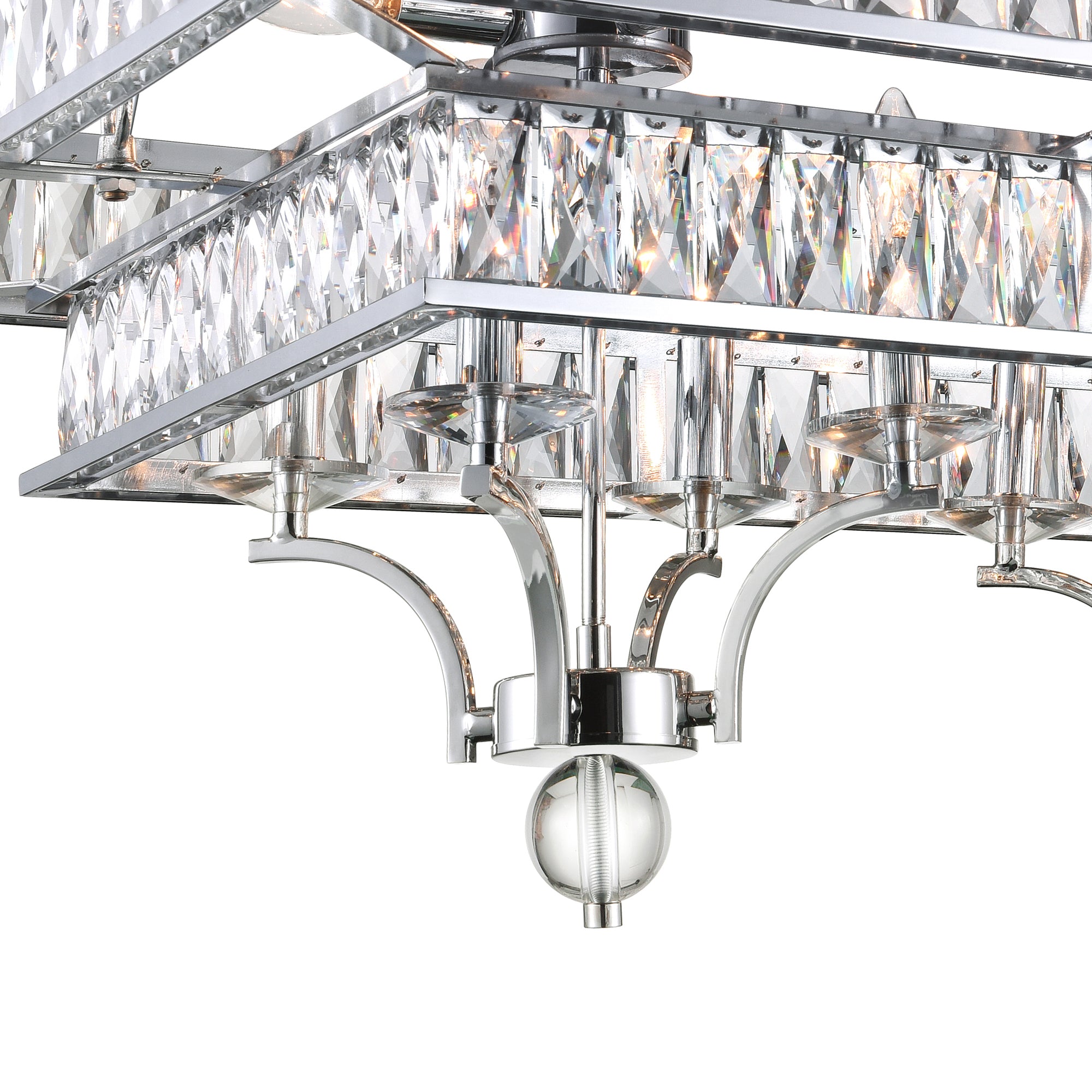 Shalia 16 Light Chrome Chandelier