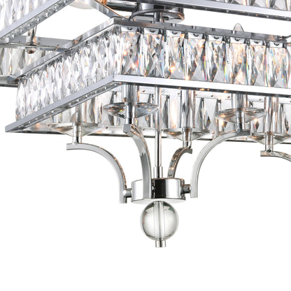Shalia 16 Light Chrome Chandelier