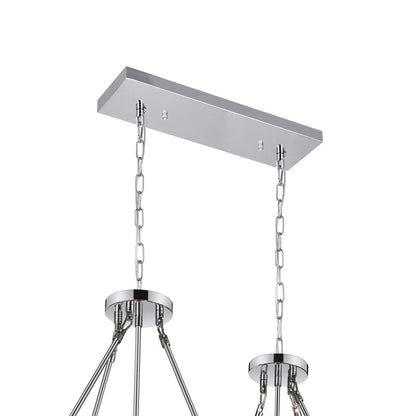 Shalia 16 Light Chrome Chandelier
