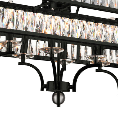 Shalia 20 Light Black Chandelier