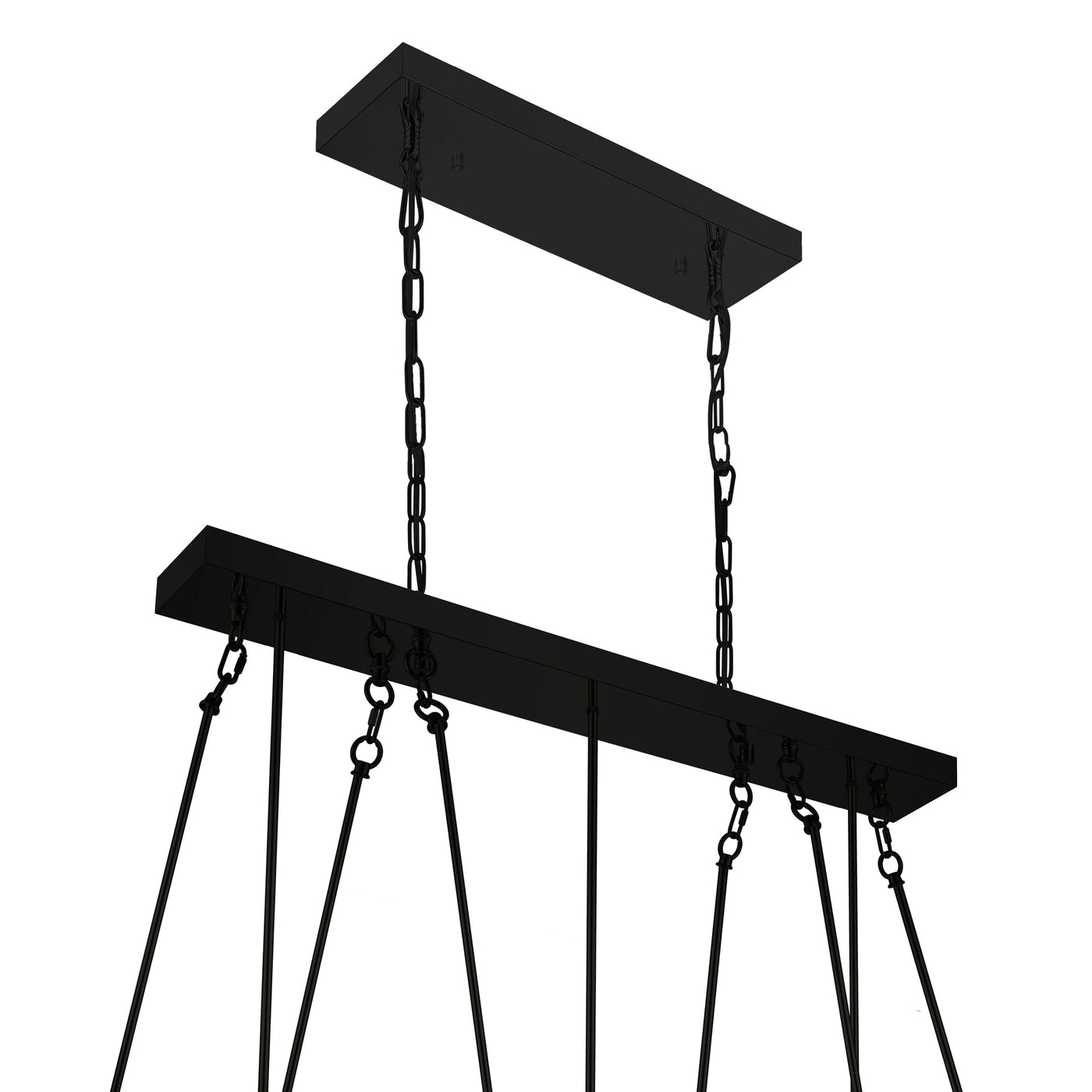 Shalia 20 Light Black Chandelier