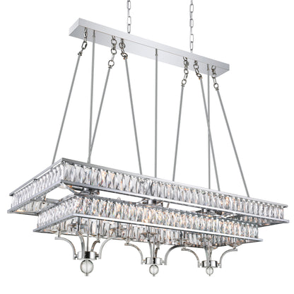 Shalia 20 Light Chrome Chandelier