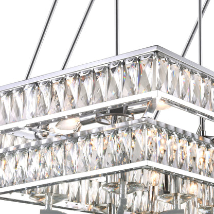 Shalia 20 Light Chrome Chandelier