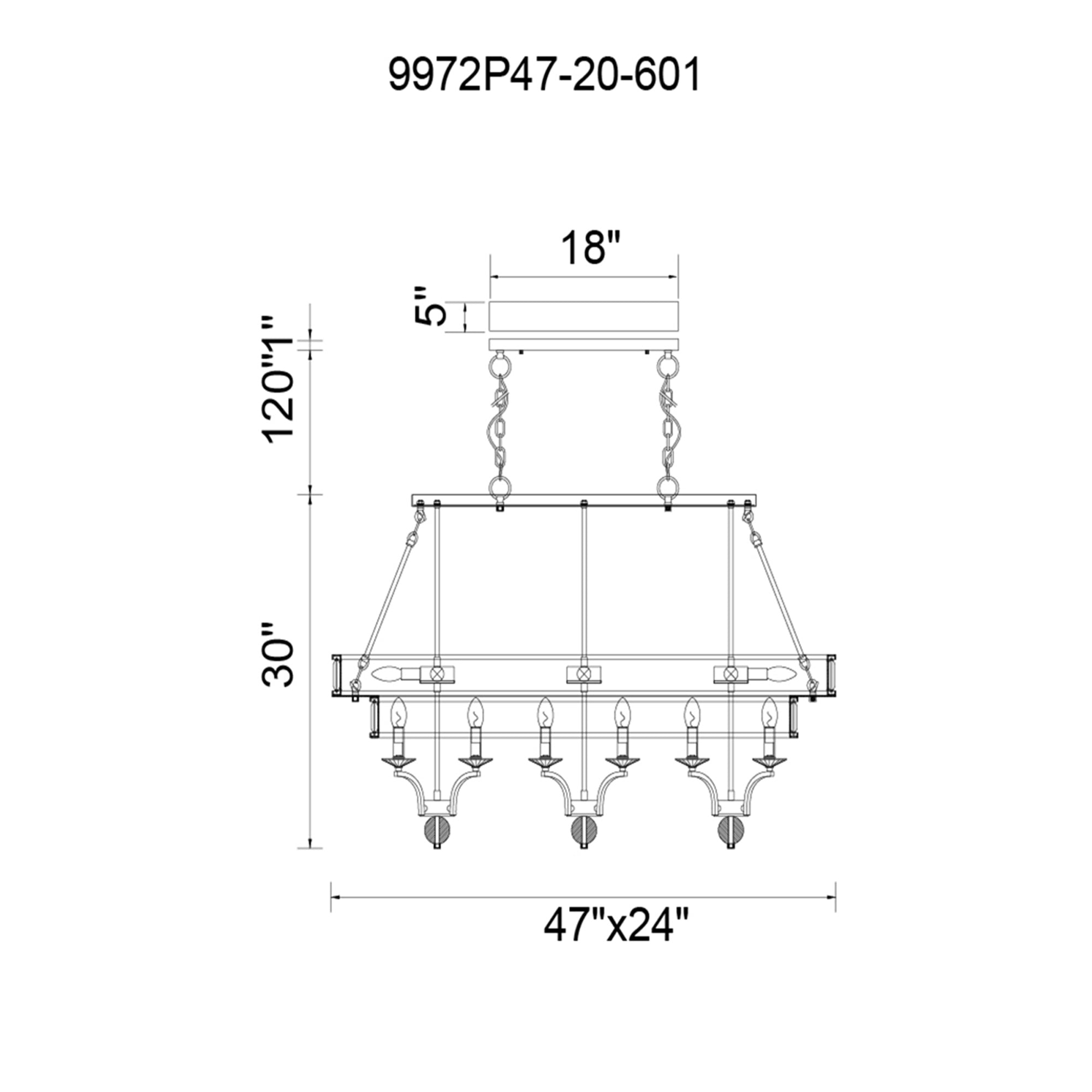 Shalia 20 Light Chrome Chandelier
