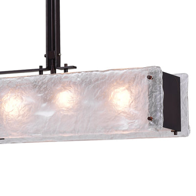 Assunta 6 Light Black Chandelier