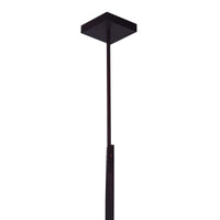 Assunta 1 Light Black Pendant