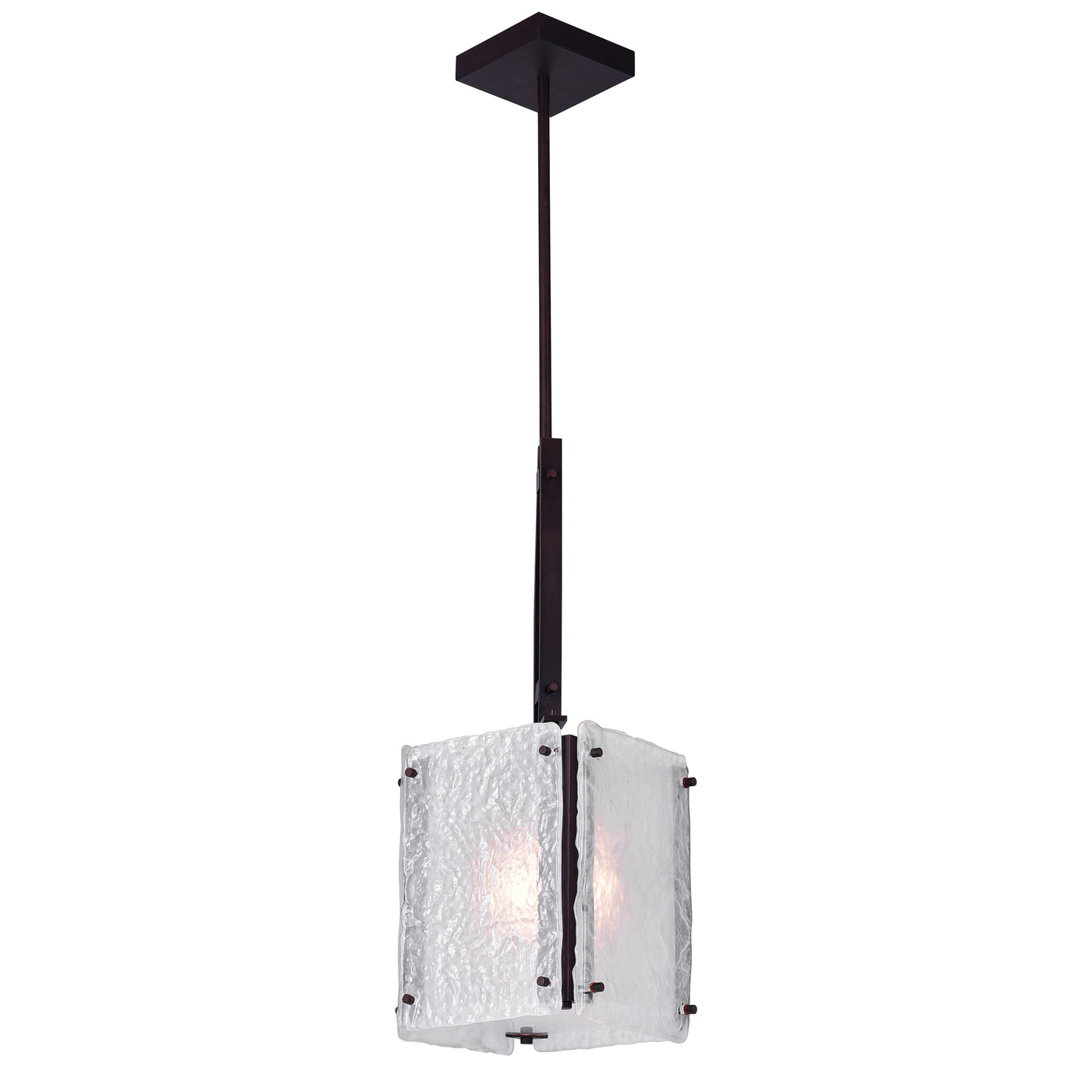 Assunta 1 Light Black Pendant