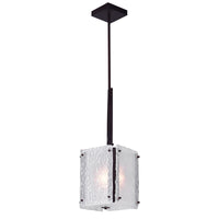 Assunta 1 Light Black Pendant