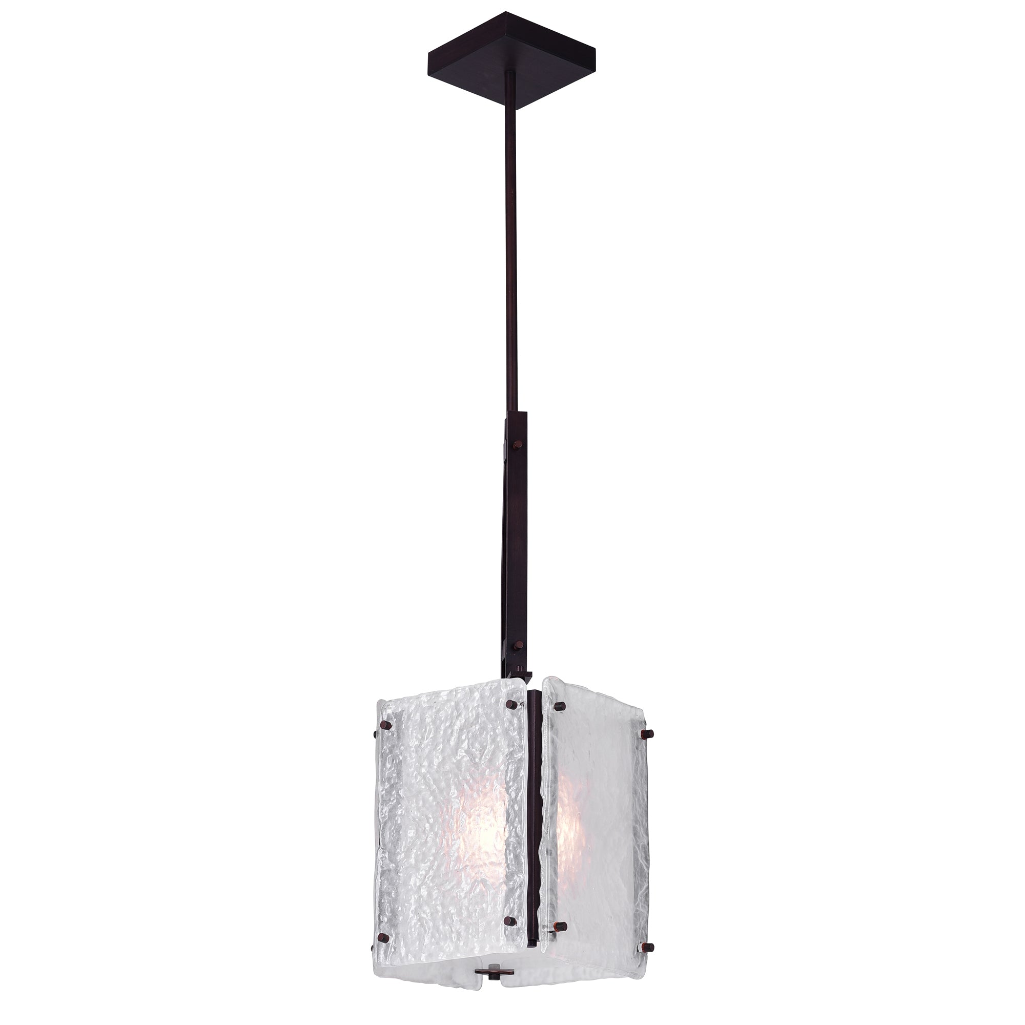 Assunta 1 Light Black Pendant